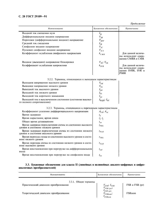 ГОСТ 29109-91