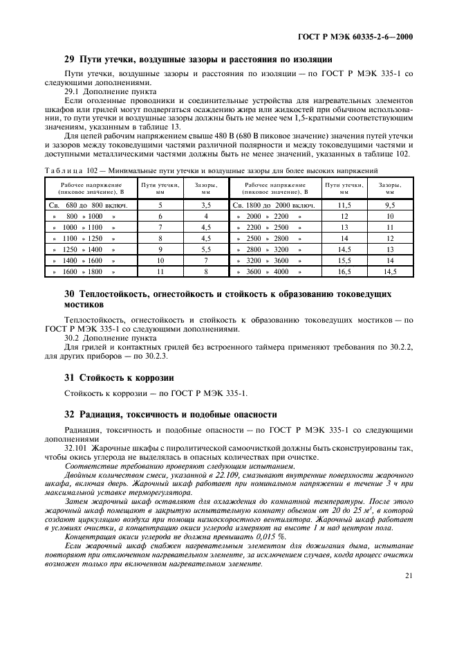 ГОСТ Р МЭК 60335-2-6-2000