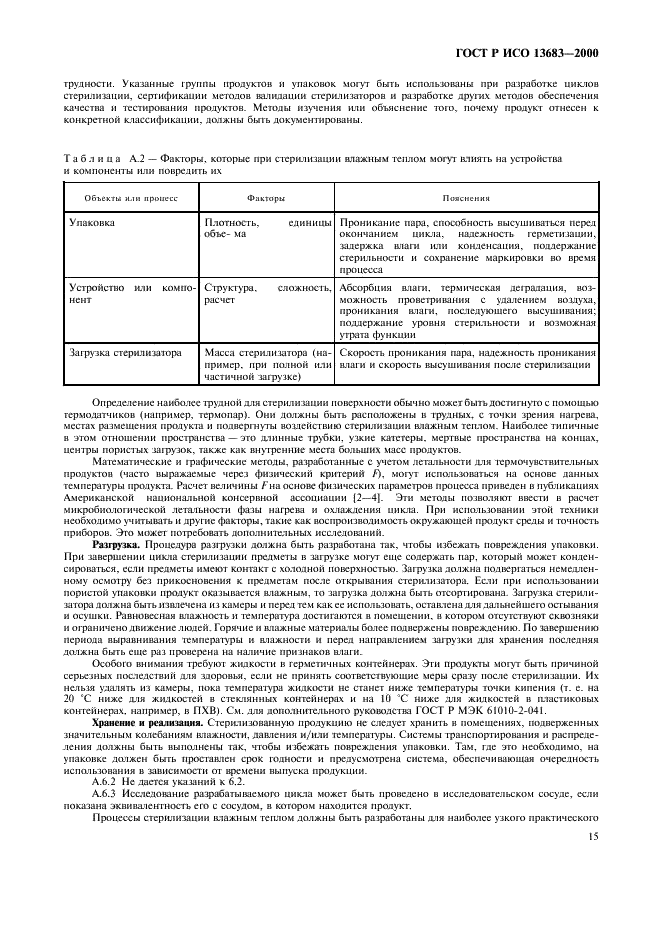 ГОСТ Р ИСО 13683-2000