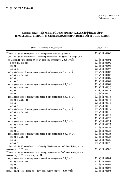 ГОСТ 7730-89