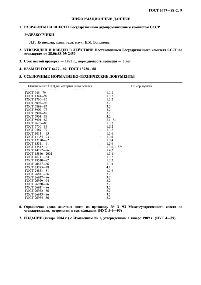 ГОСТ 6477-88