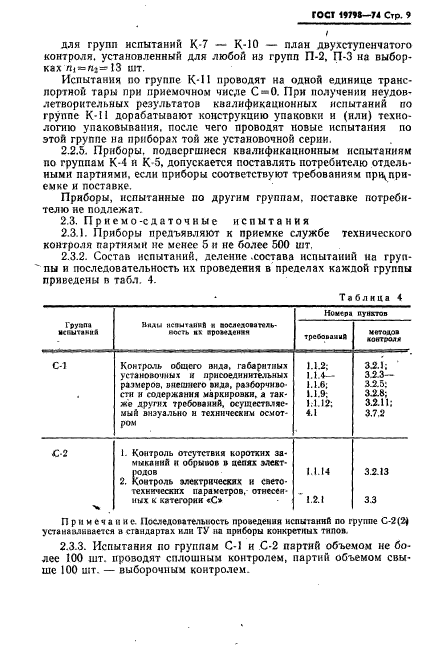 ГОСТ 19798-74