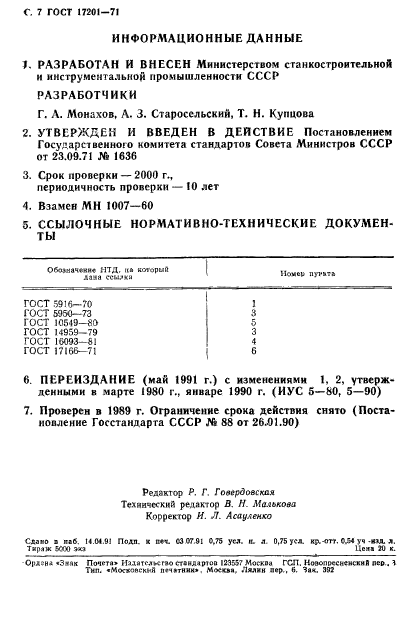 ГОСТ 17201-71