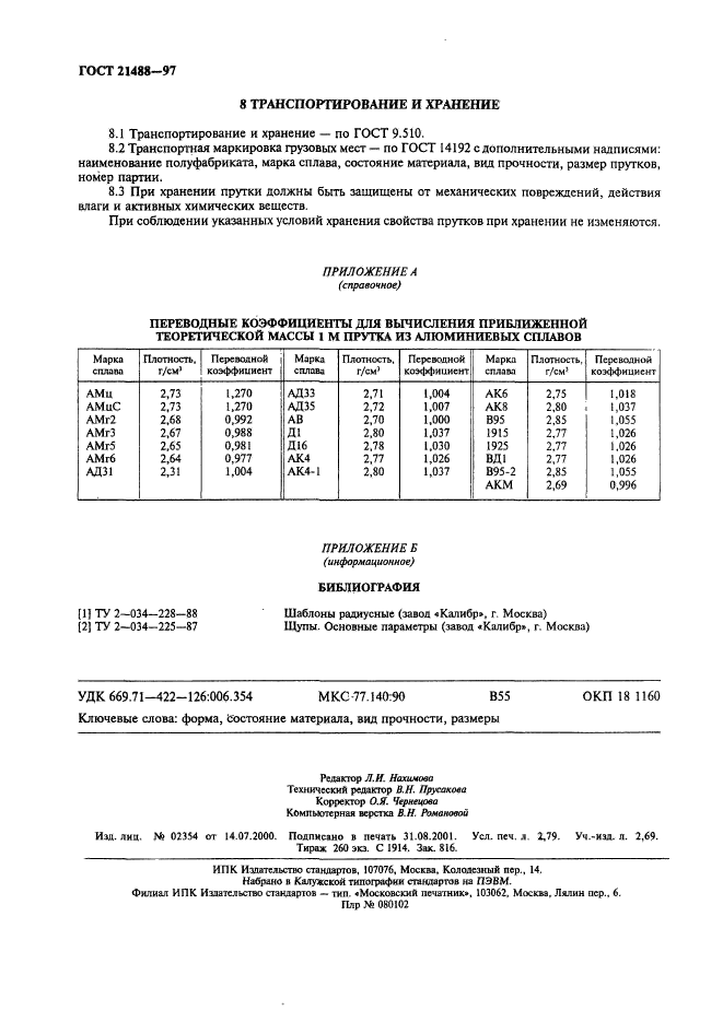 ГОСТ 21488-97