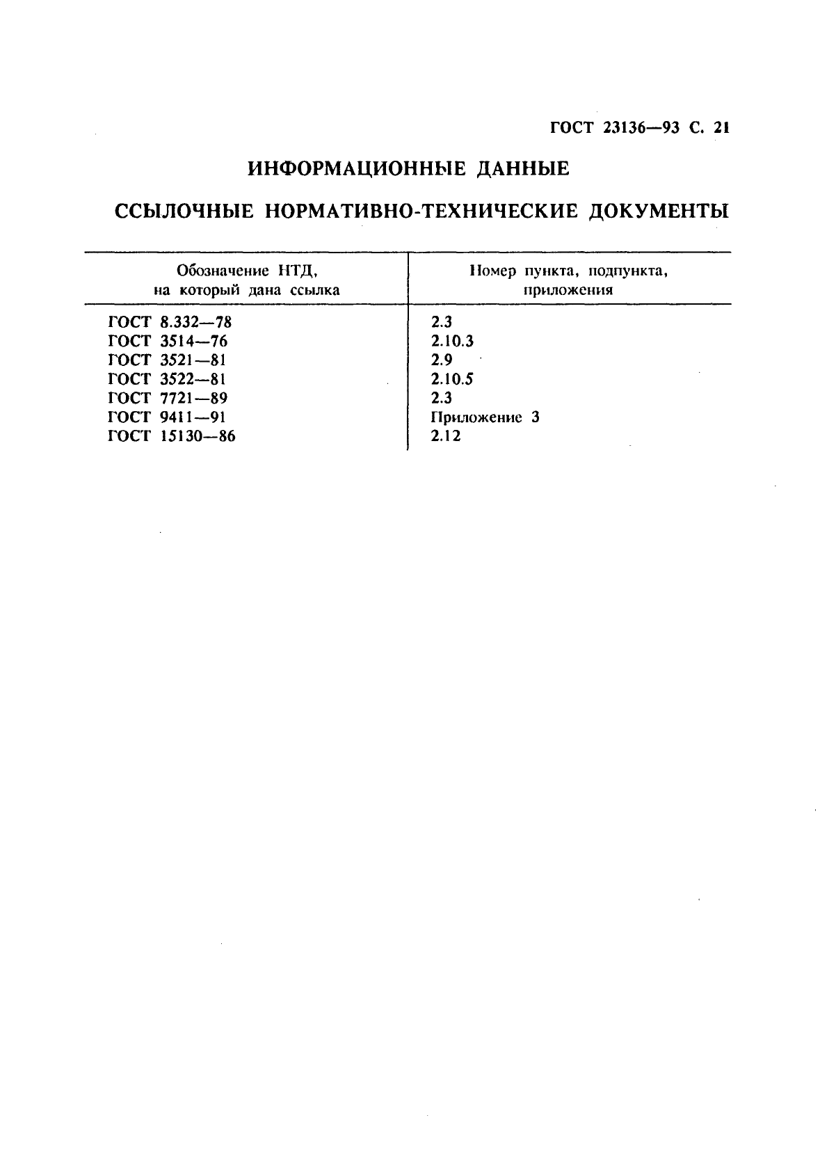 ГОСТ 23136-93