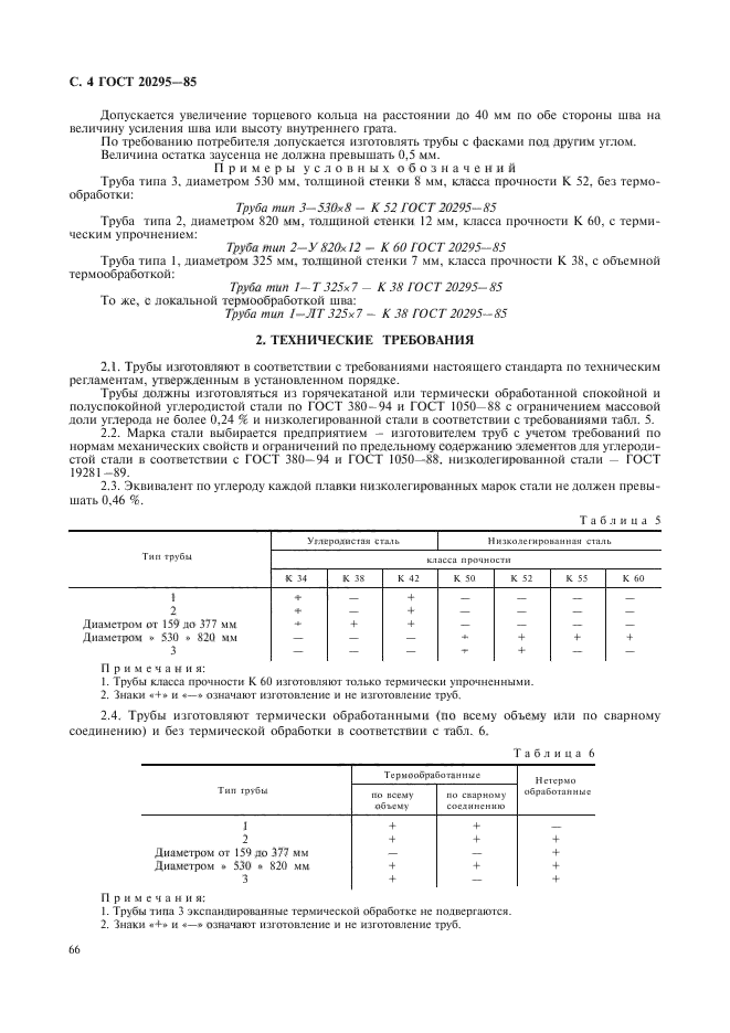 ГОСТ 20295-85