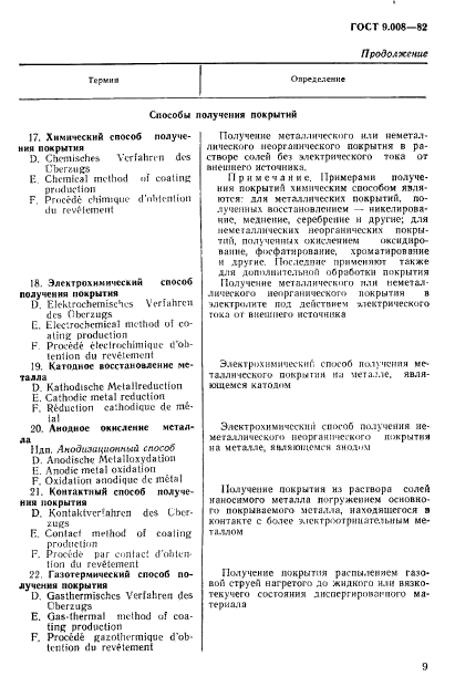 ГОСТ 9.008-82