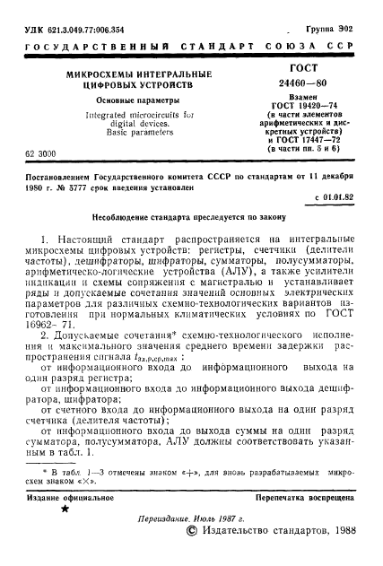 ГОСТ 24460-80