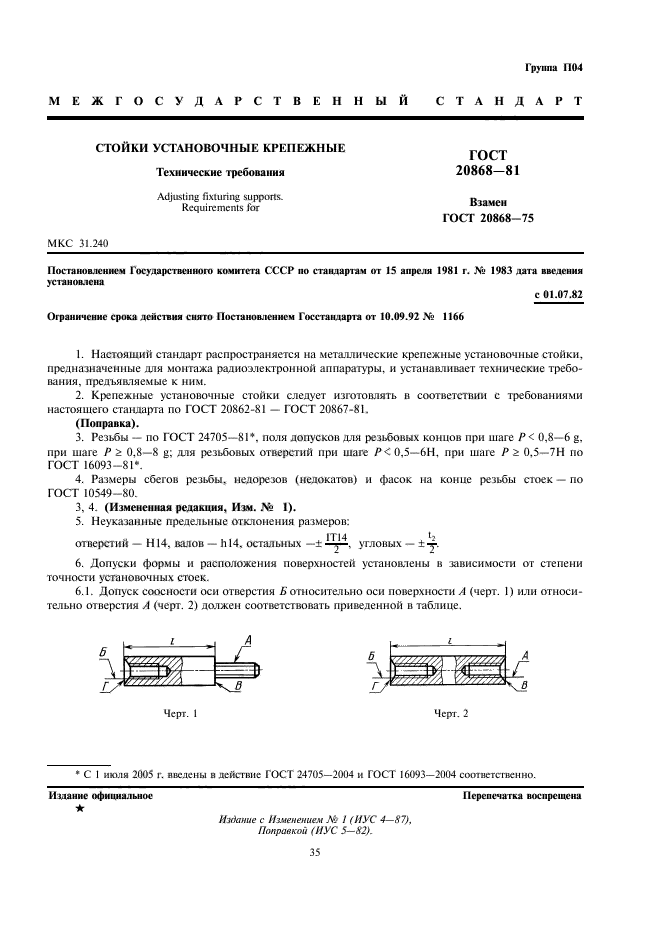 ГОСТ 20868-81