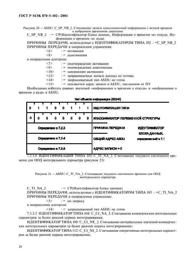 ГОСТ Р МЭК 870-5-102-2001