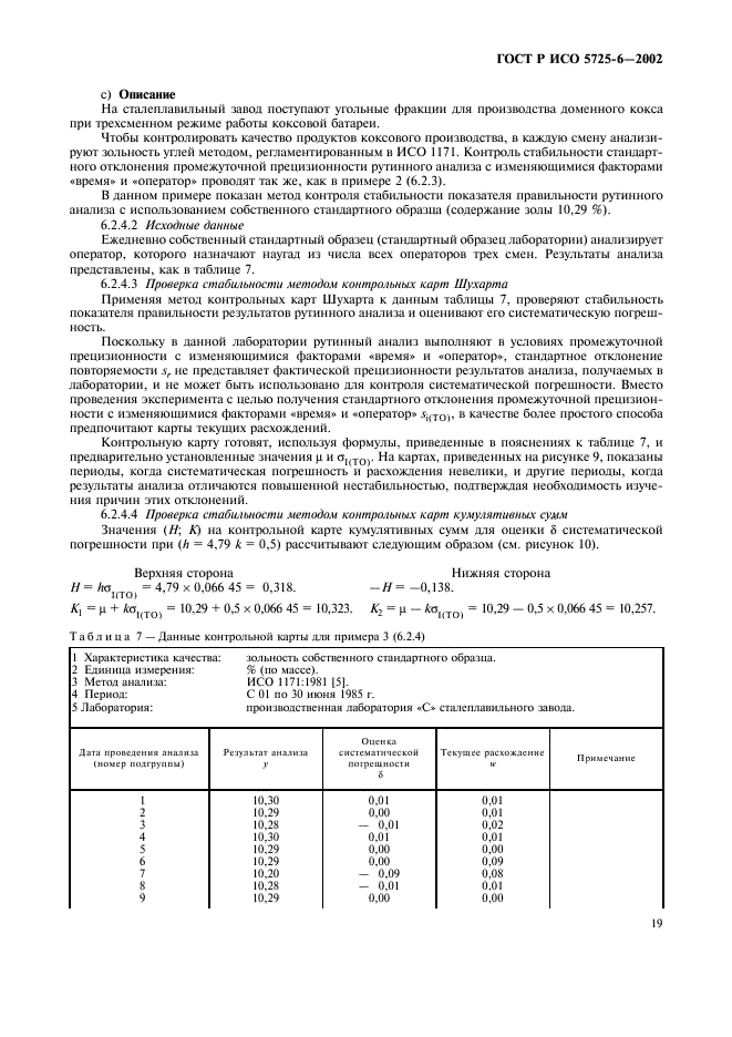 ГОСТ Р ИСО 5725-6-2002