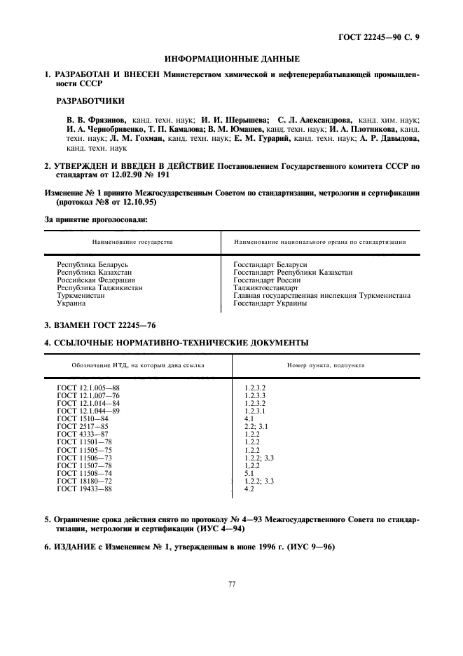 ГОСТ 22245-90