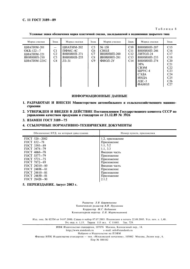 ГОСТ 3189-89