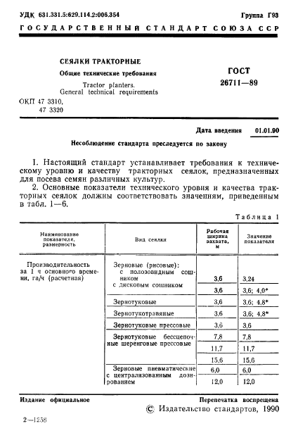 ГОСТ 26711-89