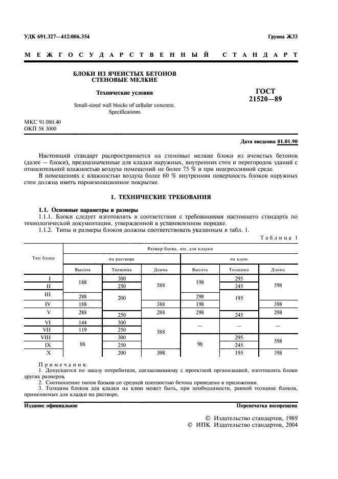 ГОСТ 21520-89