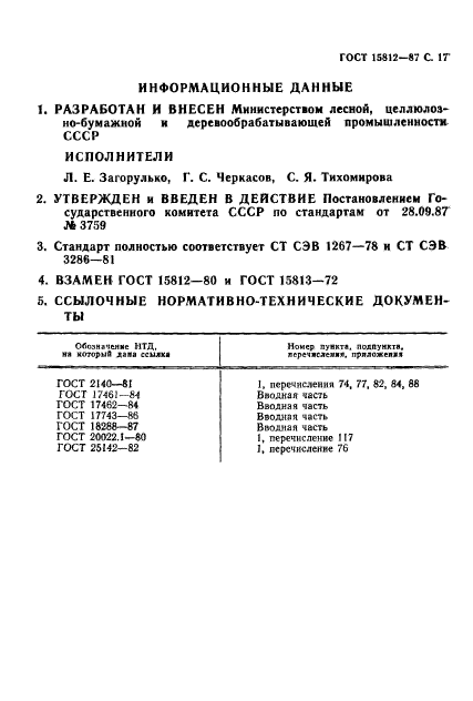 ГОСТ 15812-87