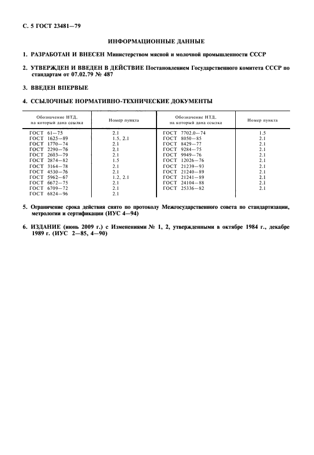 ГОСТ 23481-79