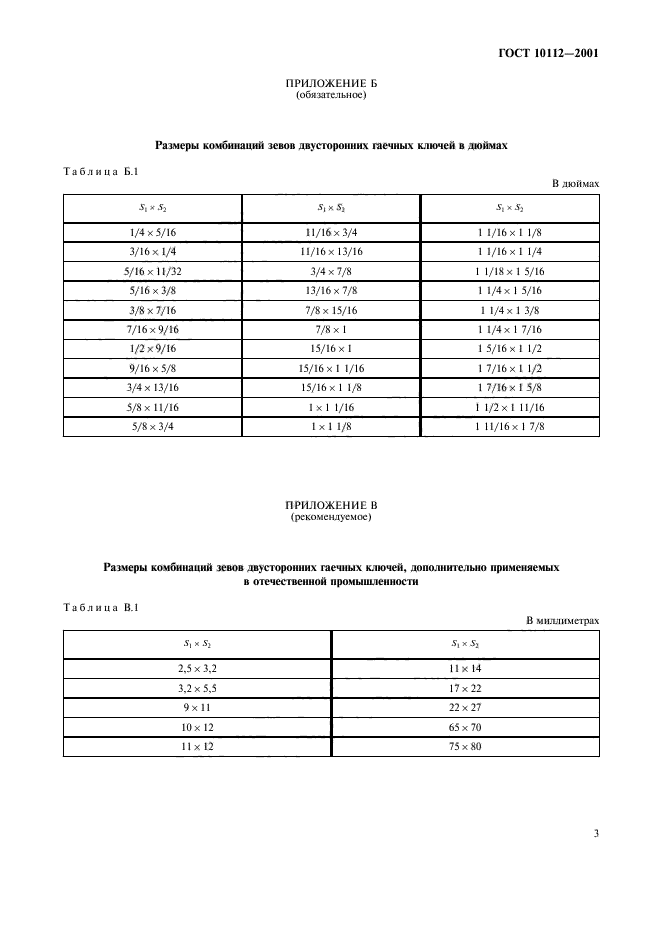 ГОСТ 10112-2001