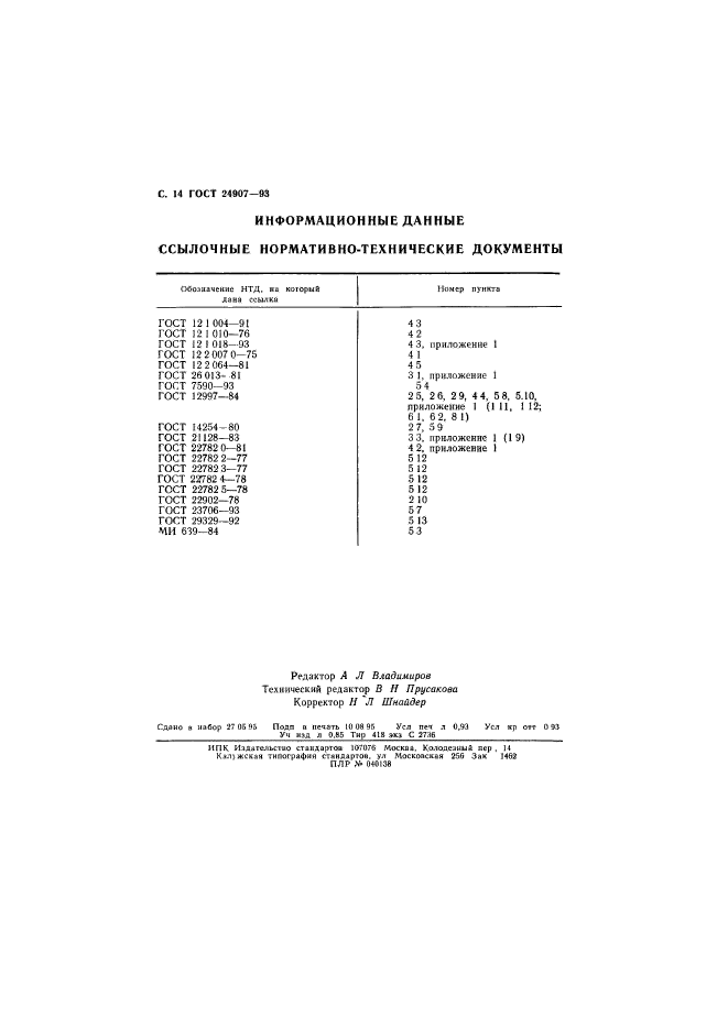 ГОСТ 24907-93