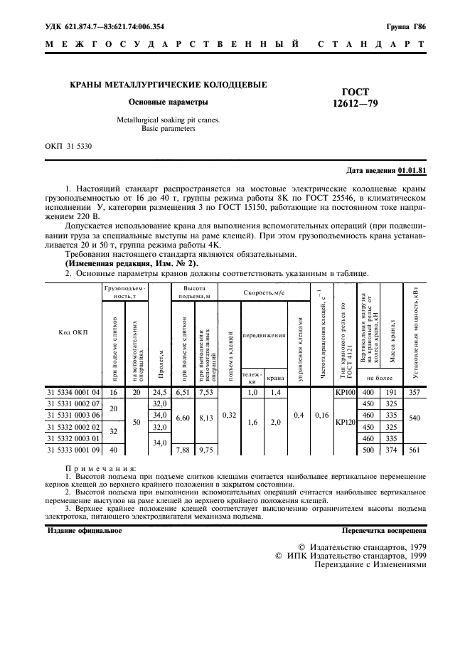 ГОСТ 12612-79