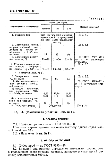 ГОСТ 3864-75