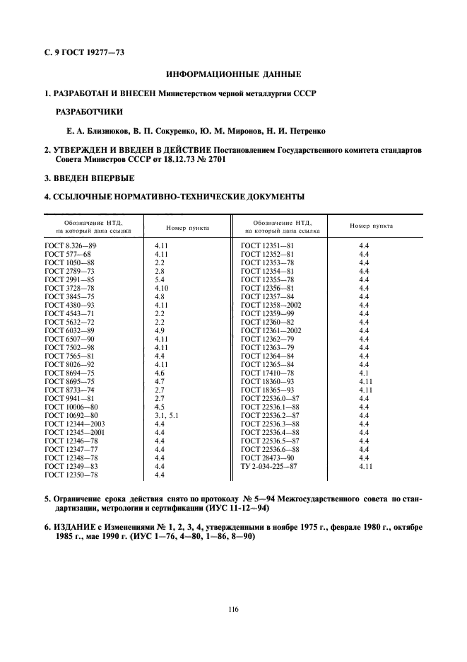 ГОСТ 19277-73