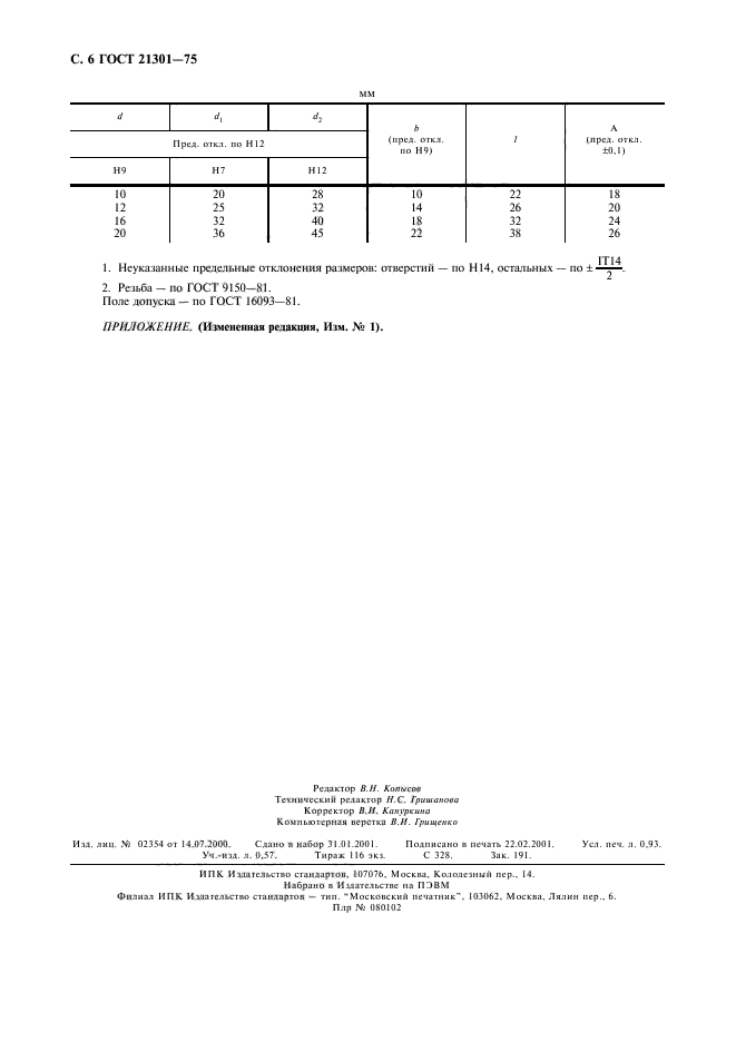 ГОСТ 21301-75