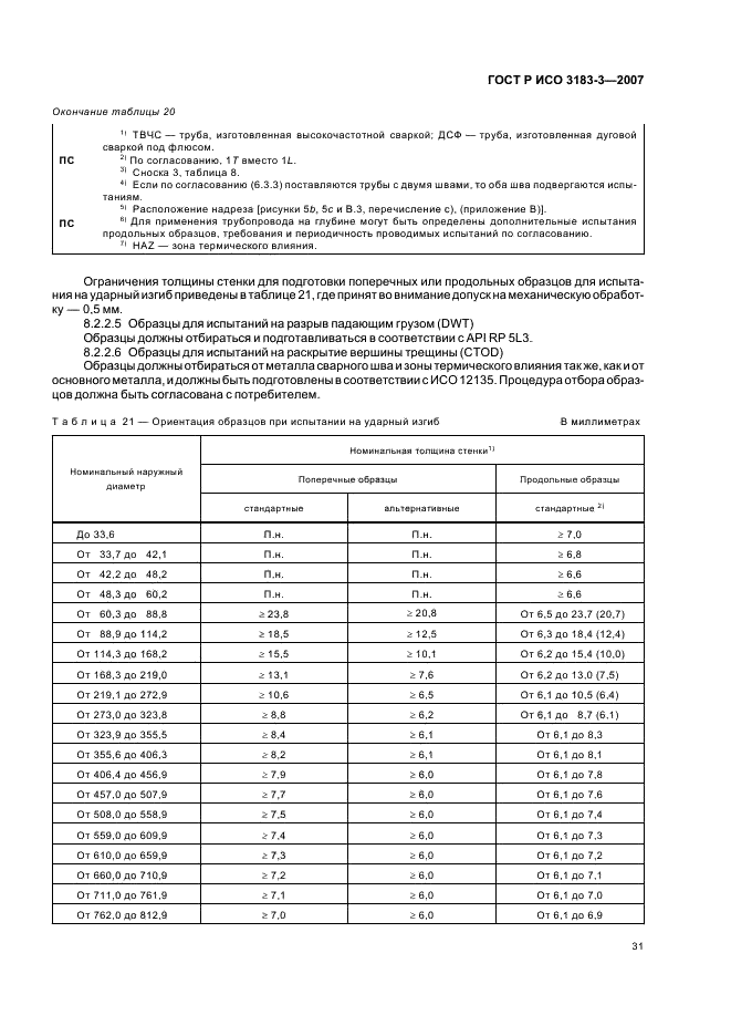 ГОСТ Р ИСО 3183-3-2007