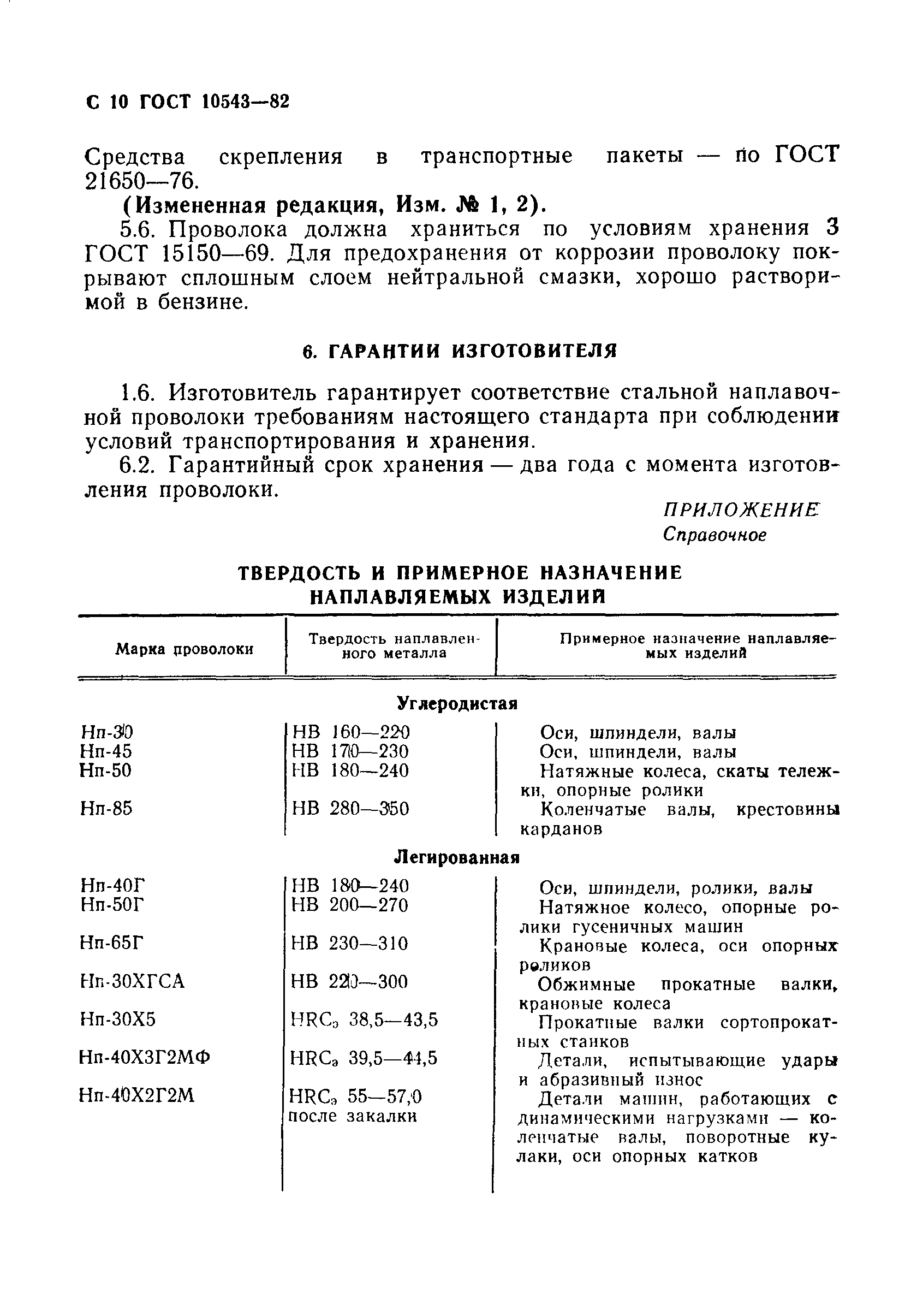 ГОСТ 10543-82