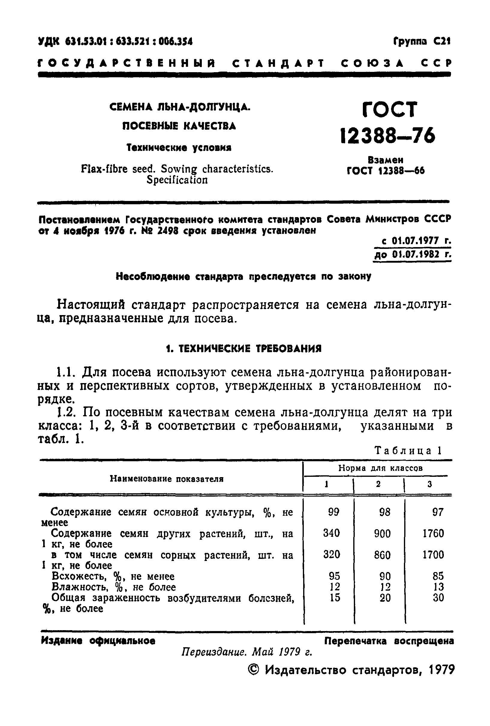 ГОСТ 12388-76