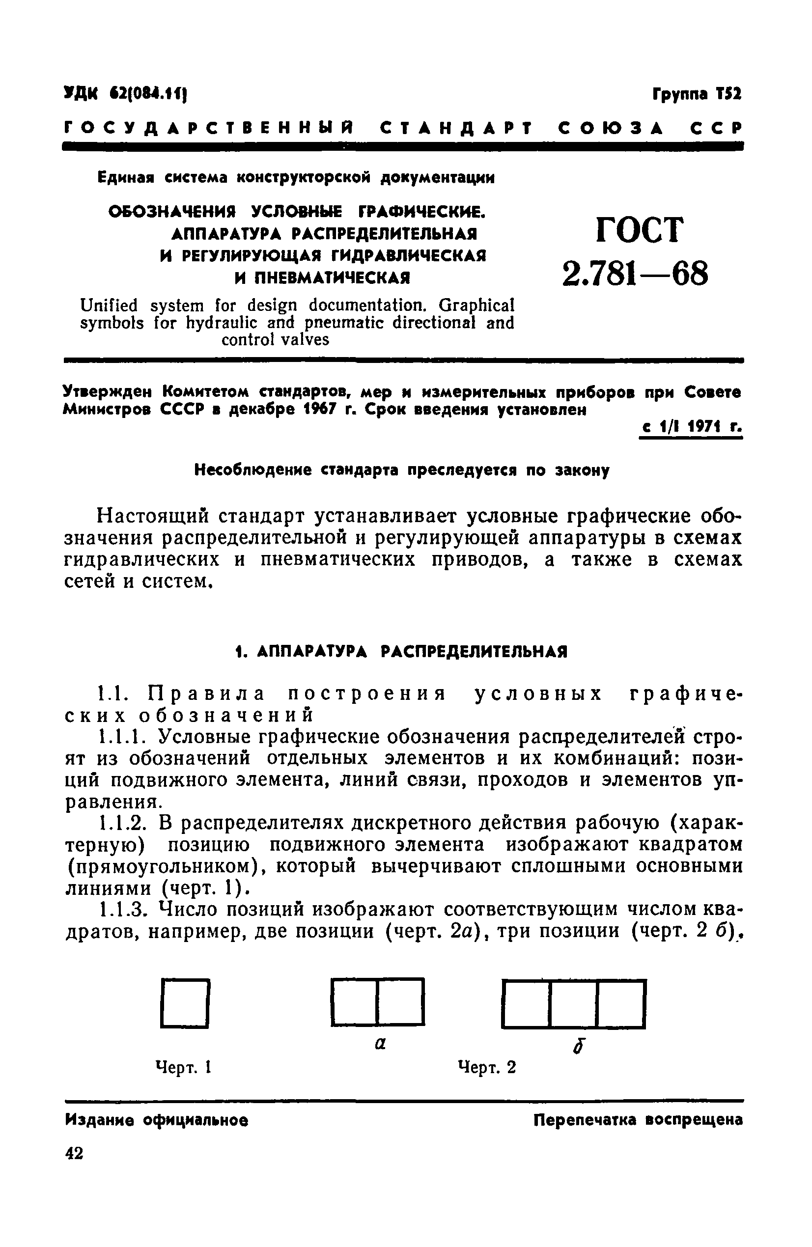 ГОСТ 2.781-68