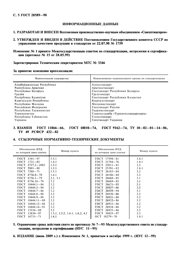 ГОСТ 28589-90