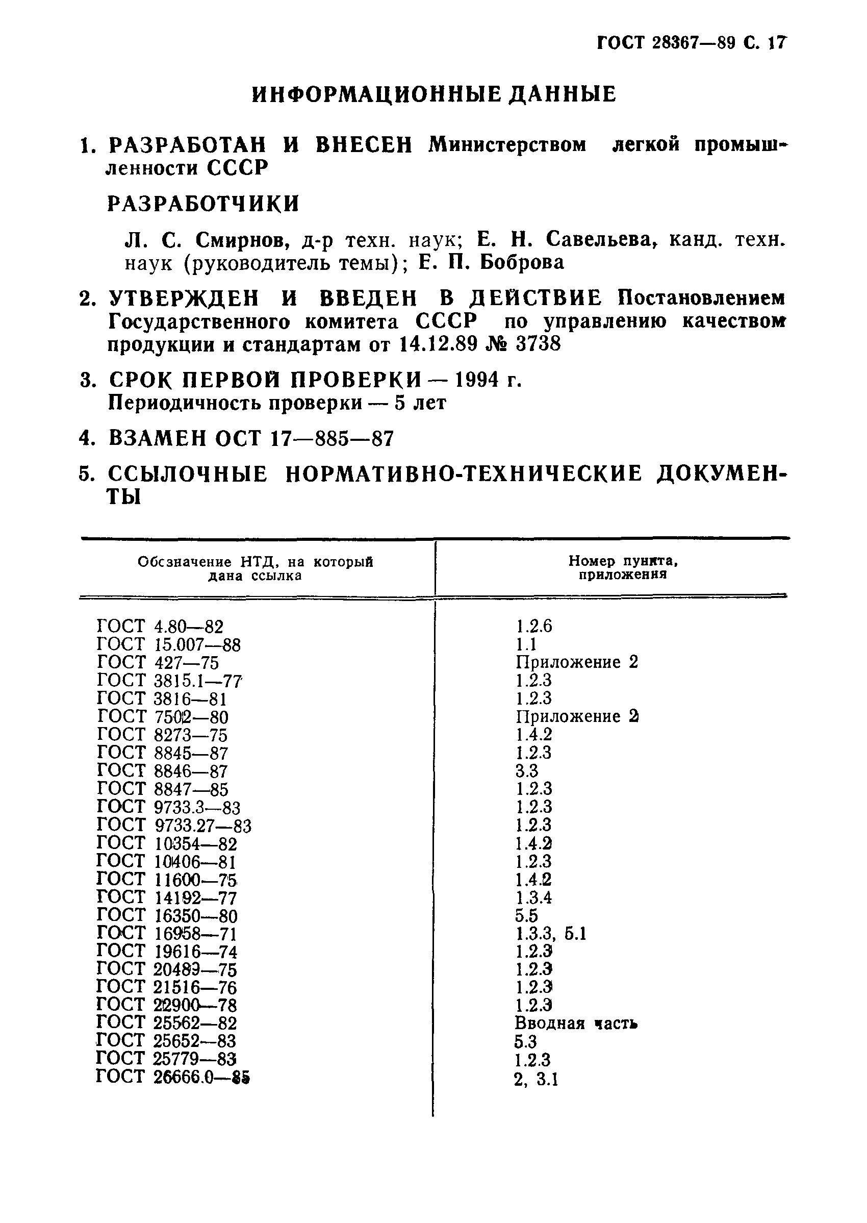 ГОСТ 28367-89