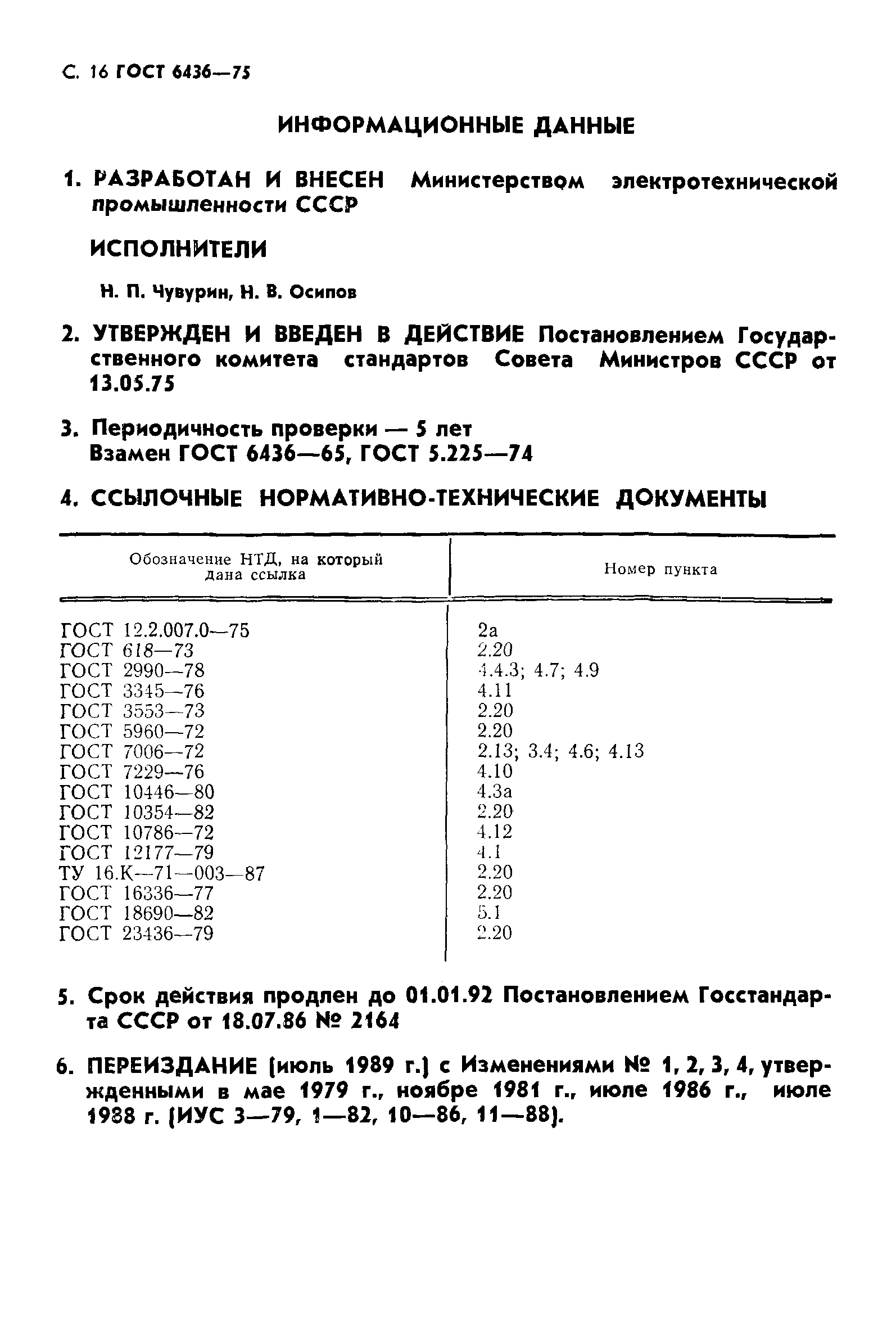 ГОСТ 6436-75