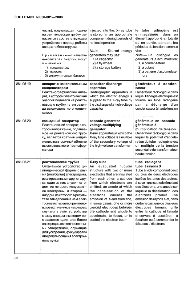 ГОСТ Р МЭК 60050-881-2008