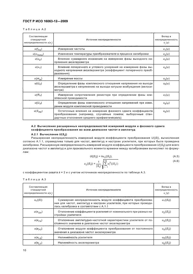 ГОСТ Р ИСО 16063-12-2009