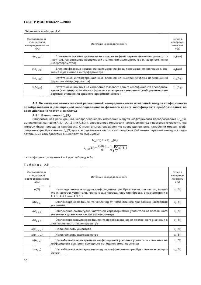 ГОСТ Р ИСО 16063-11-2009