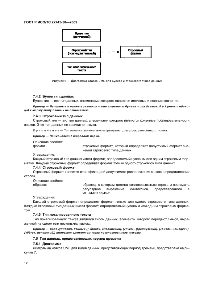 ГОСТ Р ИСО/ТС 22745-30-2009