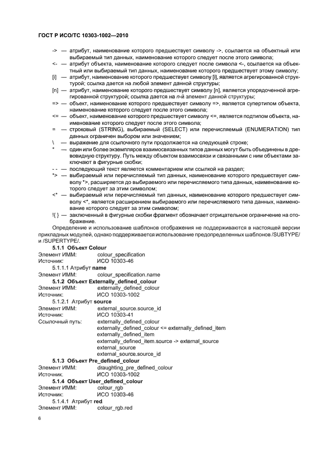 ГОСТ Р ИСО/ТС 10303-1002-2010