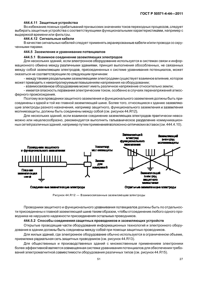 ГОСТ Р 50571-4-44-2011