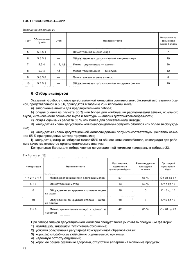 ГОСТ Р ИСО 22935-1-2011