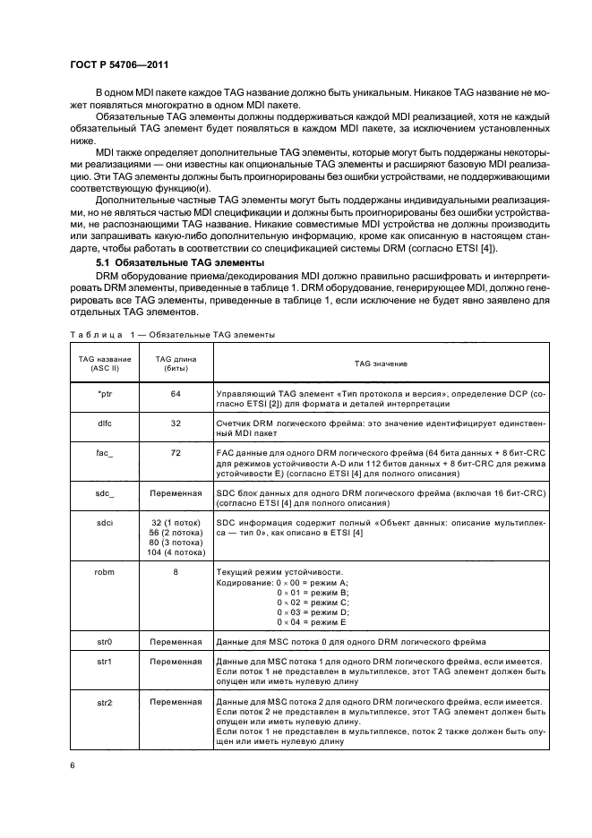 ГОСТ Р 54706-2011