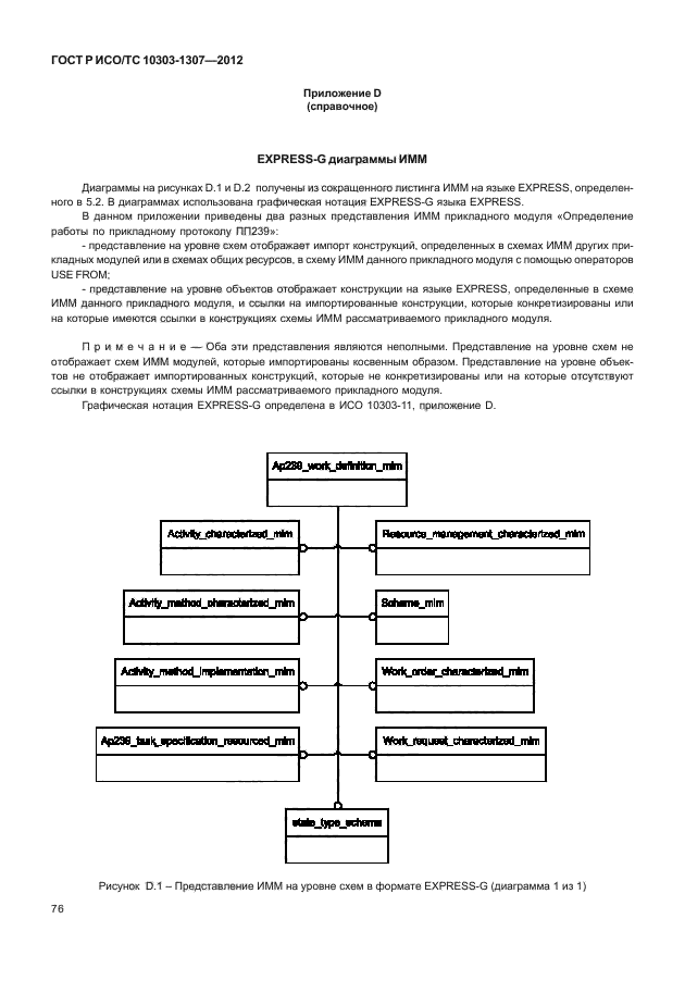 ГОСТ Р ИСО/ТС 10303-1307-2012