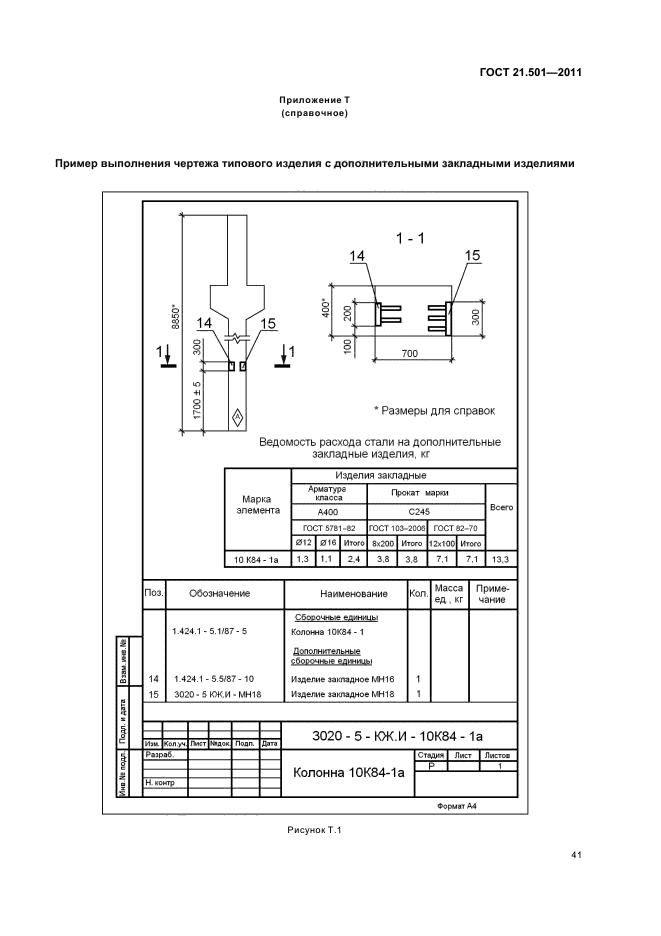 ГОСТ 21.501-2011