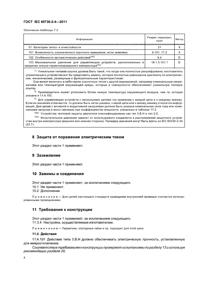 ГОСТ IEC 60730-2-4-2011