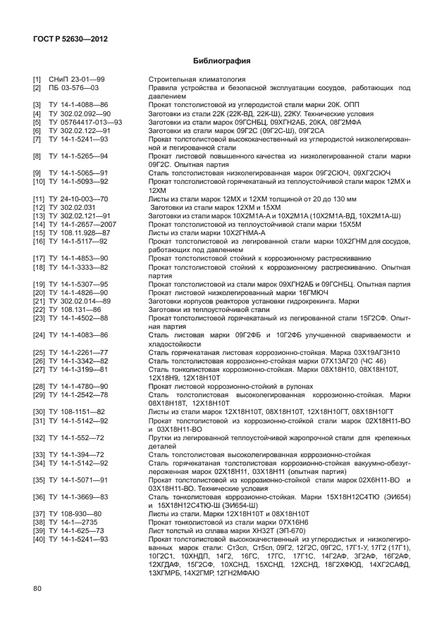 ГОСТ Р 52630-2012