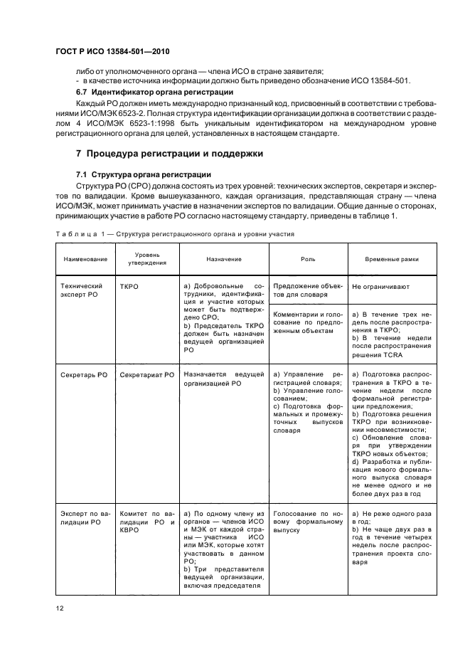 ГОСТ Р ИСО 13584-501-2010