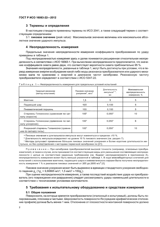 ГОСТ Р ИСО 16063-22-2012