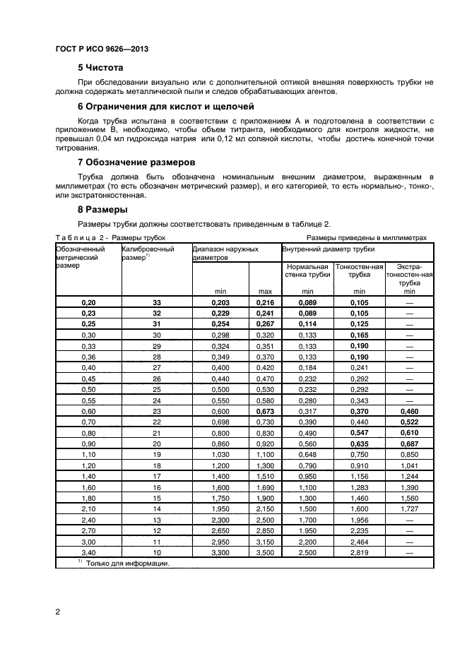 ГОСТ Р ИСО 9626-2013