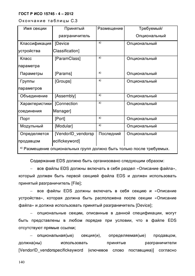 ГОСТ Р ИСО 15745-4-2012